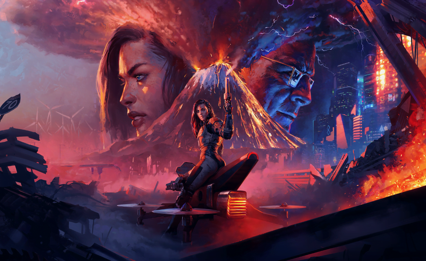 Ion Fury: Aftershock key art