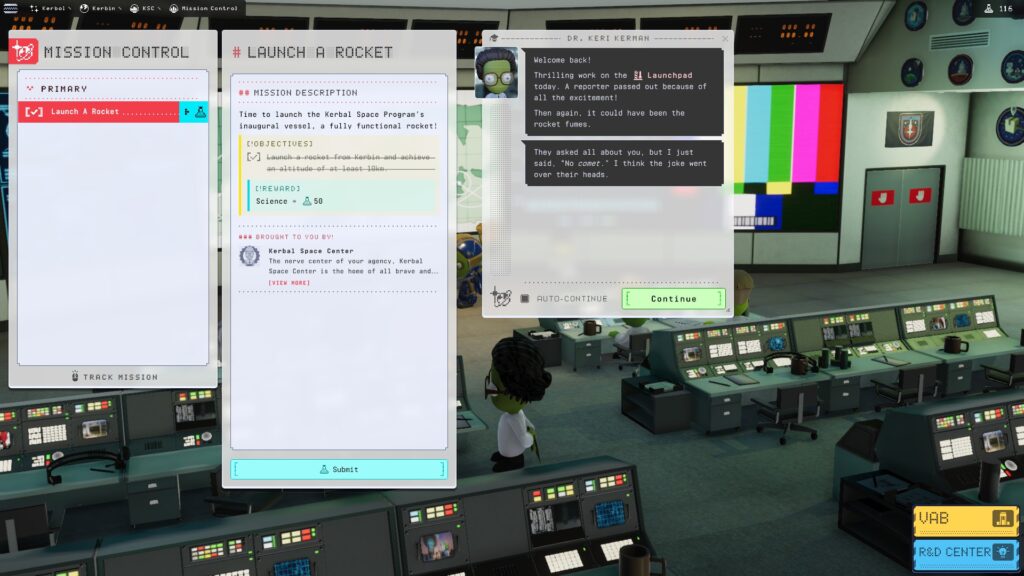 Kerbal Space Program 2: Mission Control