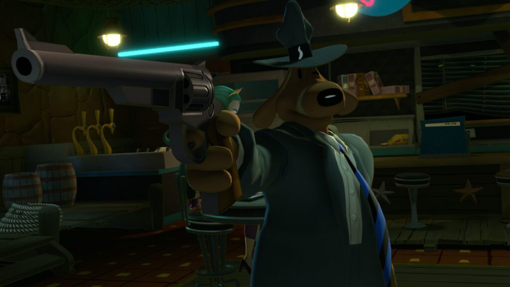 Sam and Max: Sam and the gun