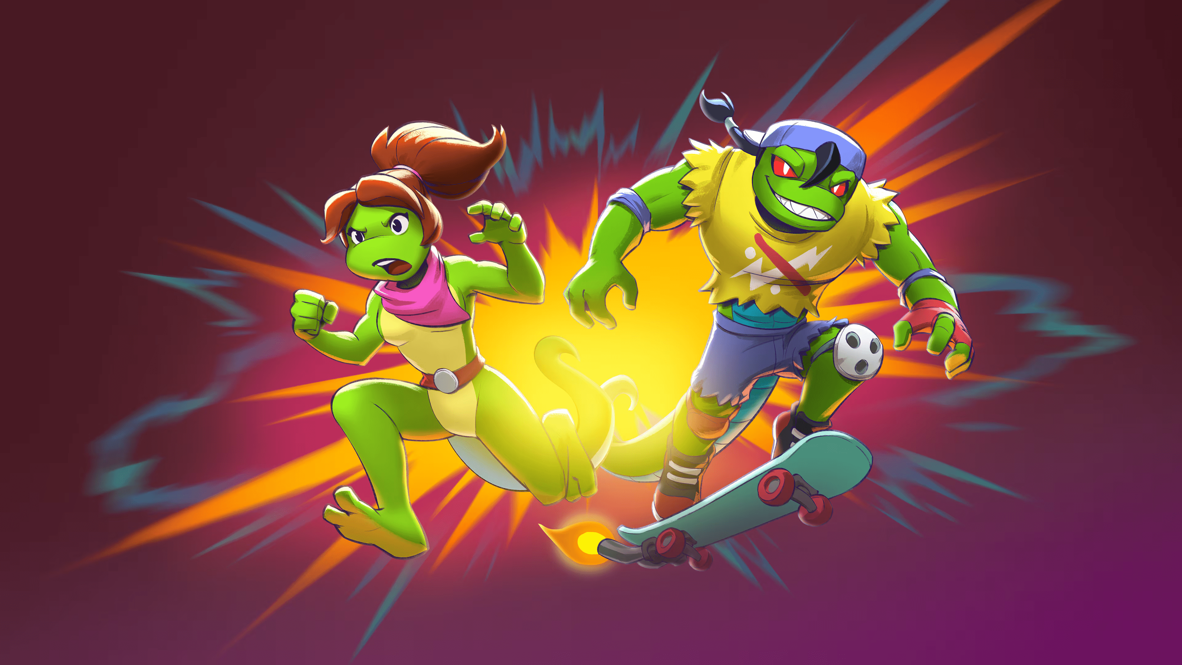 teenage mutant ninja turtles shredders revenge, radical reptiles