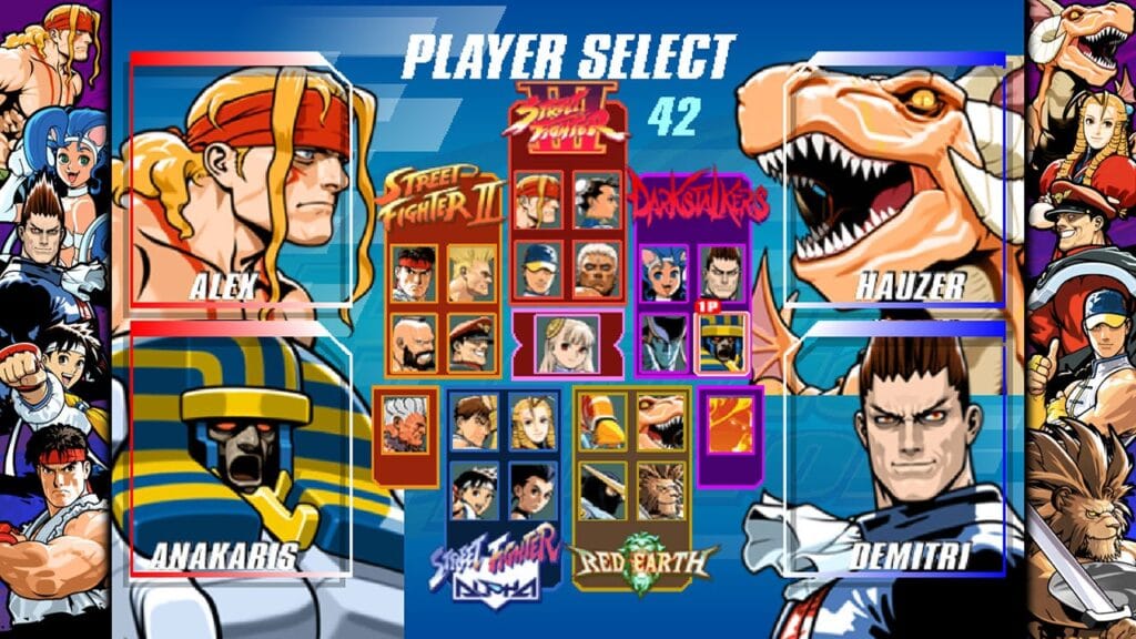 capcom fighting collection 2, capcom fighting evolution