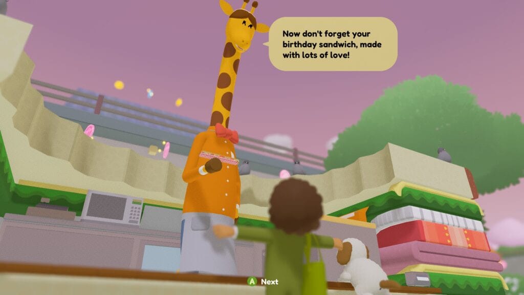 to a T: Giraffe