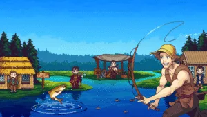 a nice day for fishing