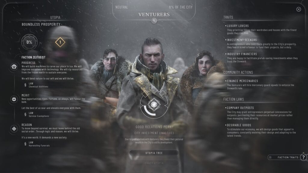 Utopia Builder: Venturers