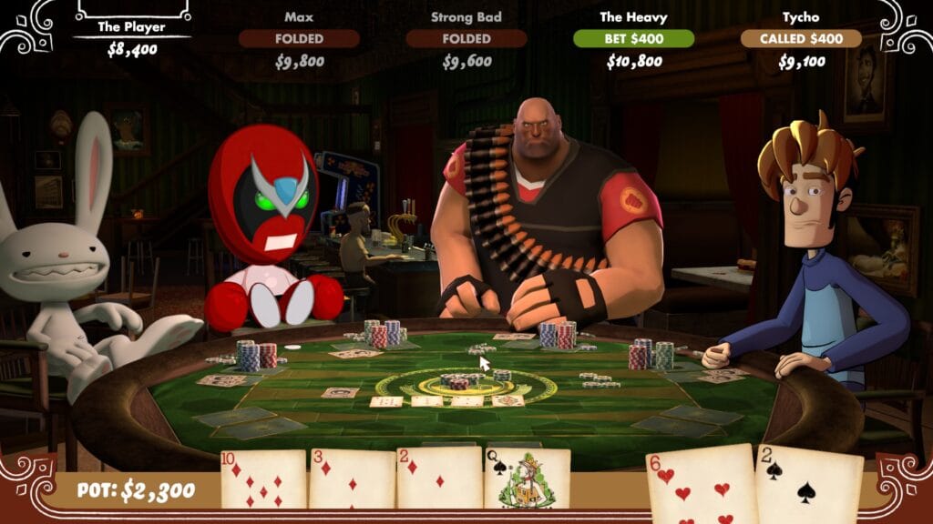 Poker Night at the Inventory: Characters