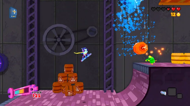 Seafrog is charming skateboarding platformer