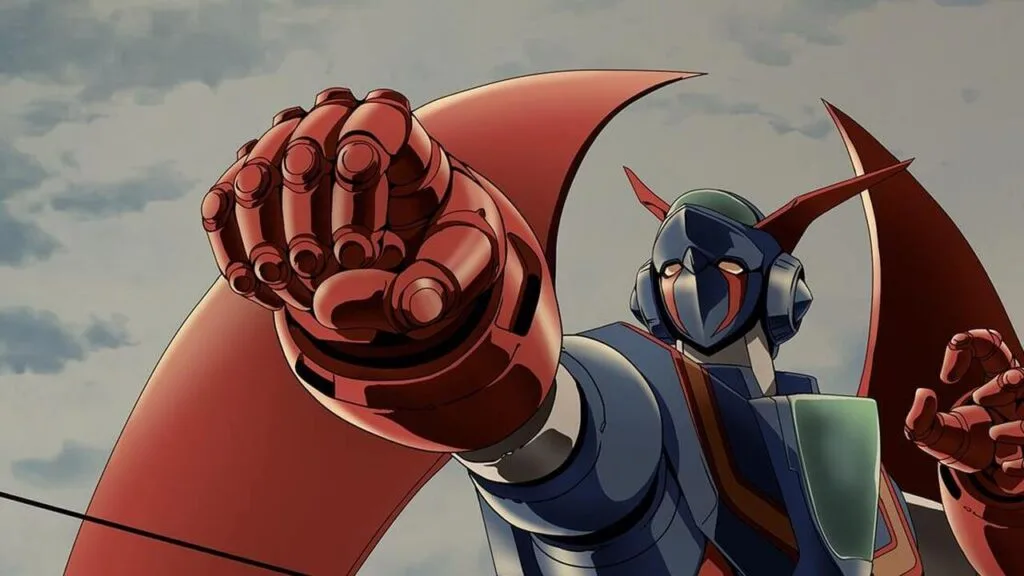 70s style robot anime geppy-x