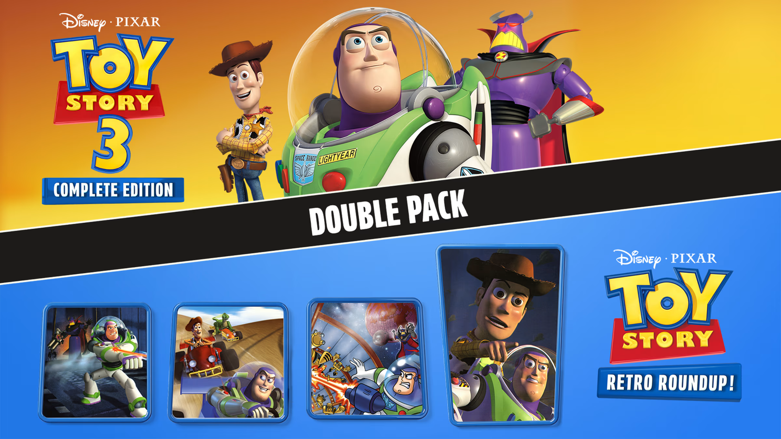 toy story: retro-roundup, toy story 3 complete edition